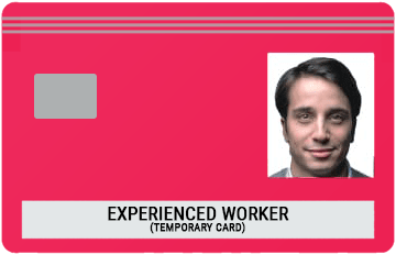 Cartonaș roșu CSCS – Lucrător cu experiență